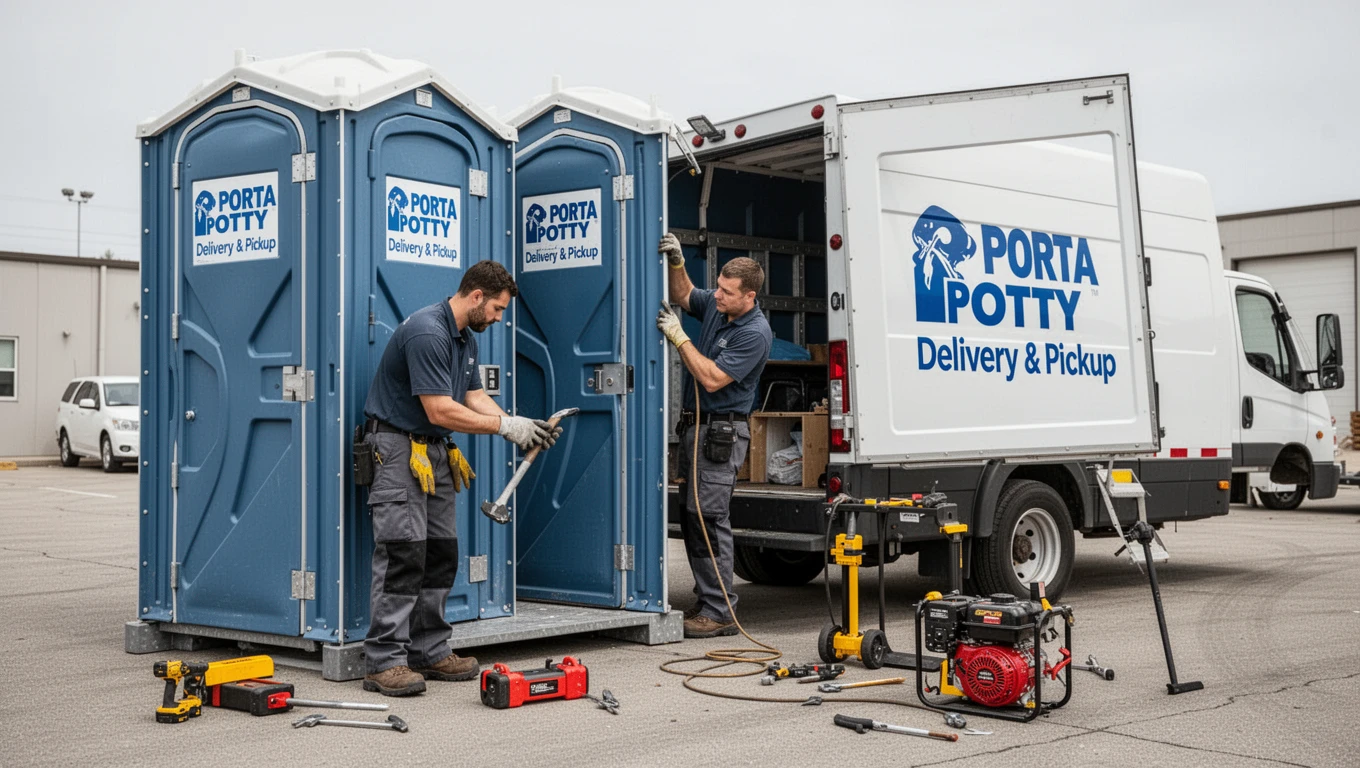 Porta Potty Delivery & Pickup