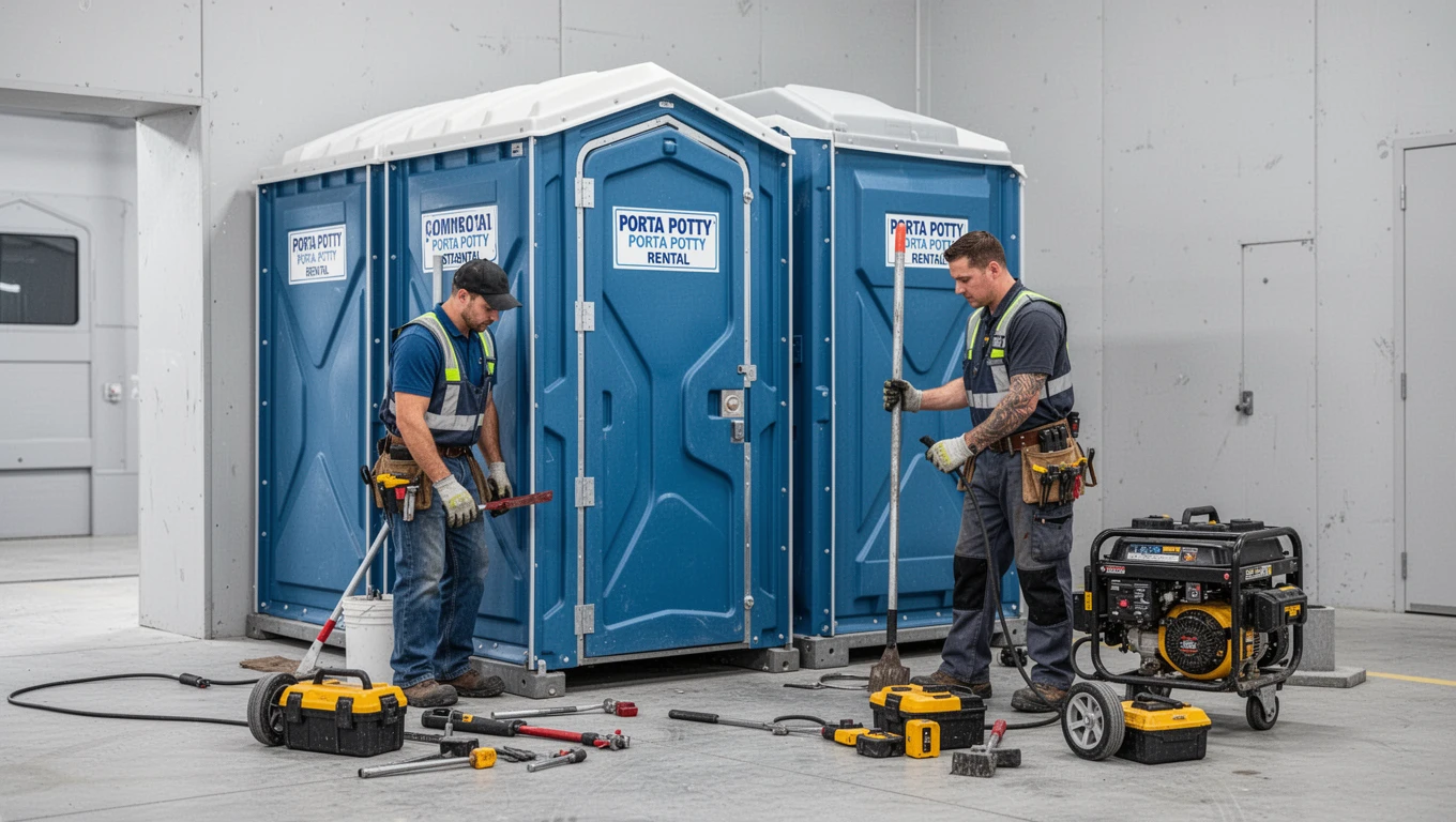 Commercial Porta Potty Rental