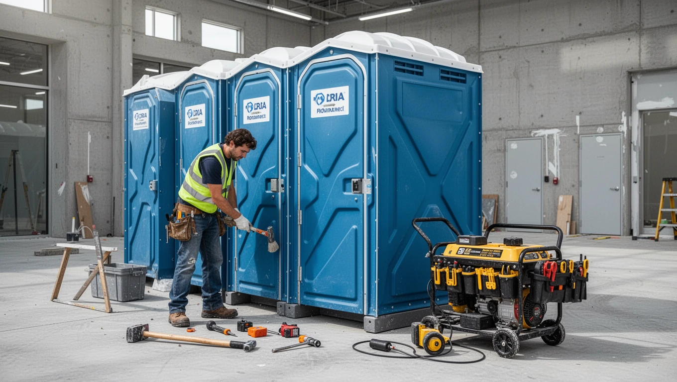 Job Site Portable Toilet Rental