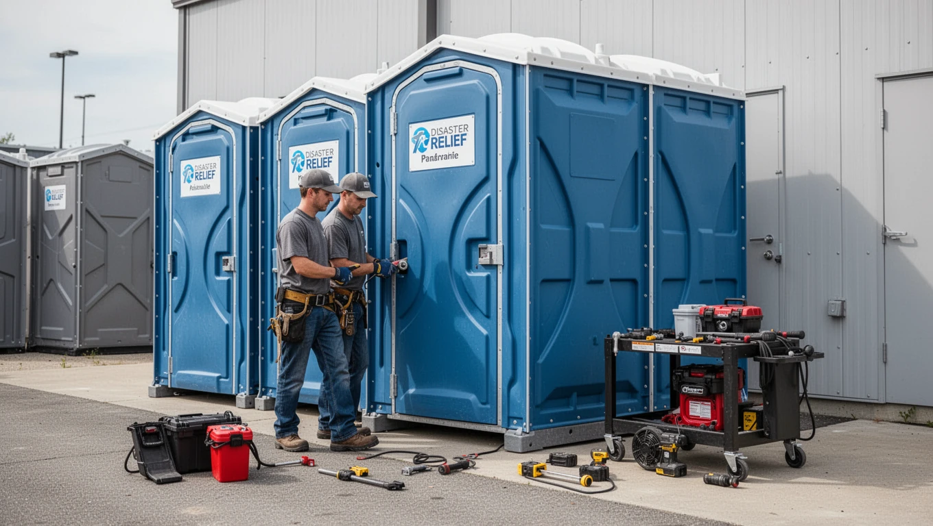 Disaster Relief Porta Potty Rental